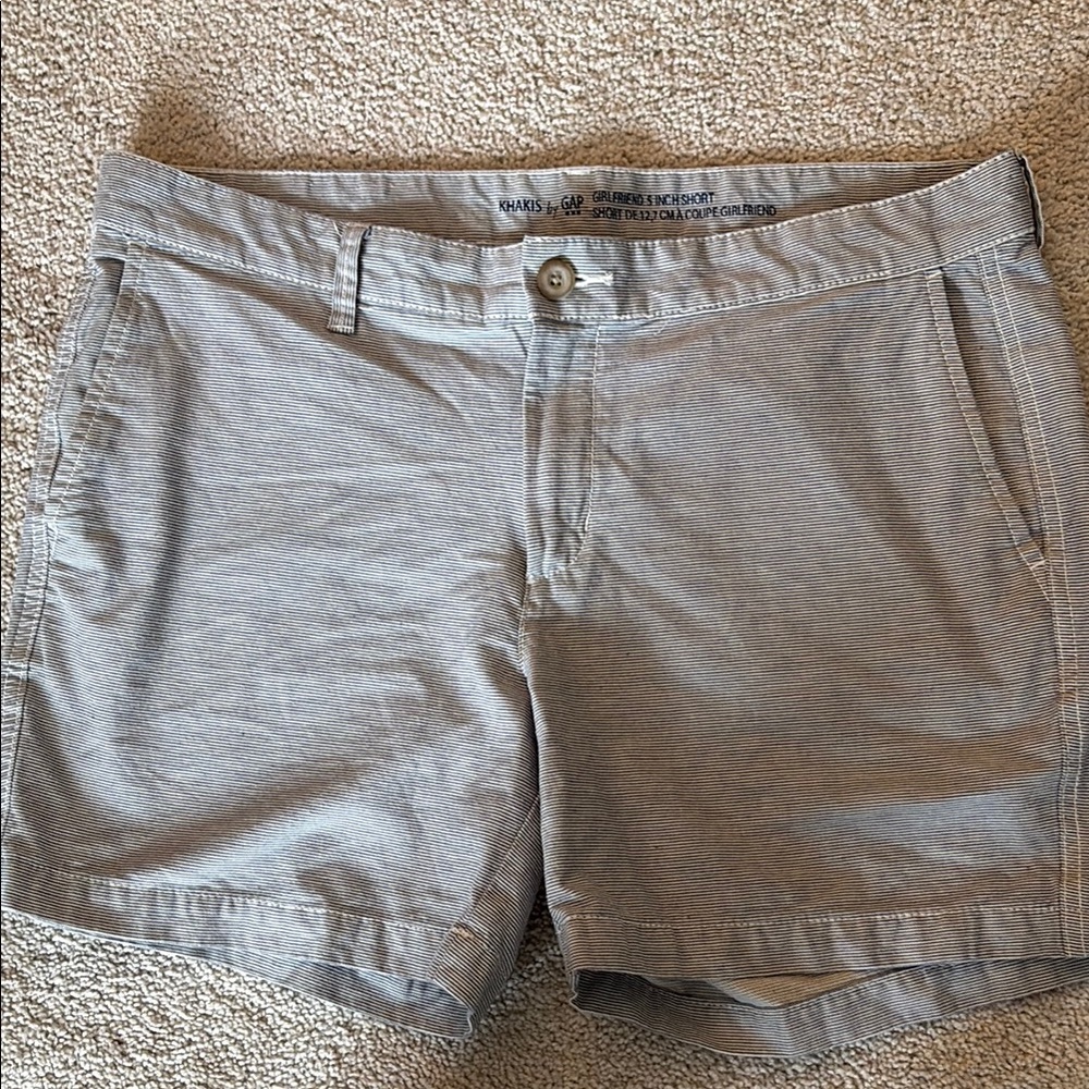 Gap Khakis Women's Neutral Gray Chino Shorts